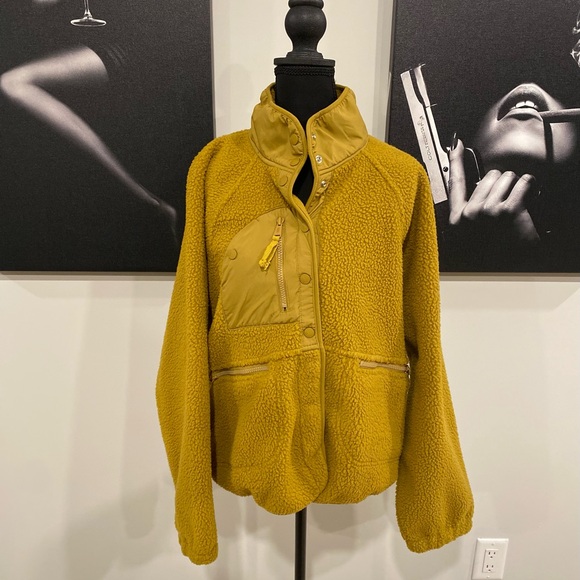 Free People Hit The Slopes Fleece Jacket - Picture 9 of 13